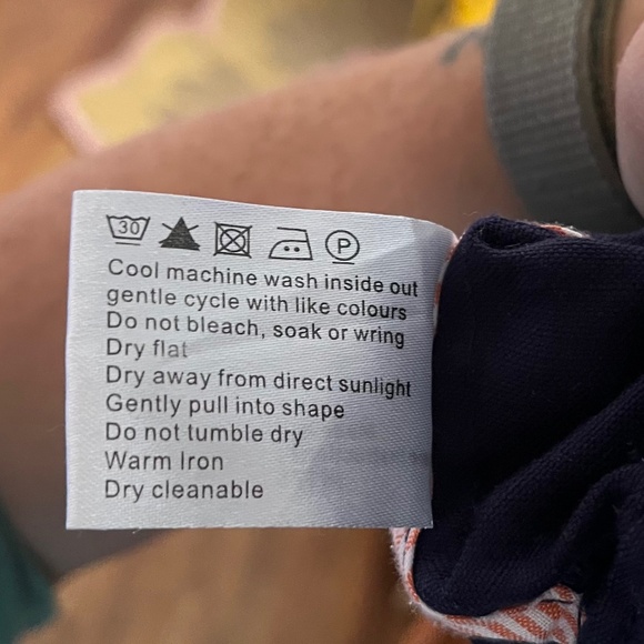 Laura Ashley Cropped Navy Sailor Jacket Size 14 Cotton/Linen - Picture 10 of 12